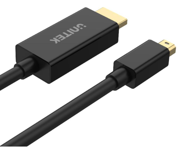 UNITEK Kabel mini DisplayPort - HDMI - 2m, 4K/30Hz V1152A - 675449 - zdjęcie 3